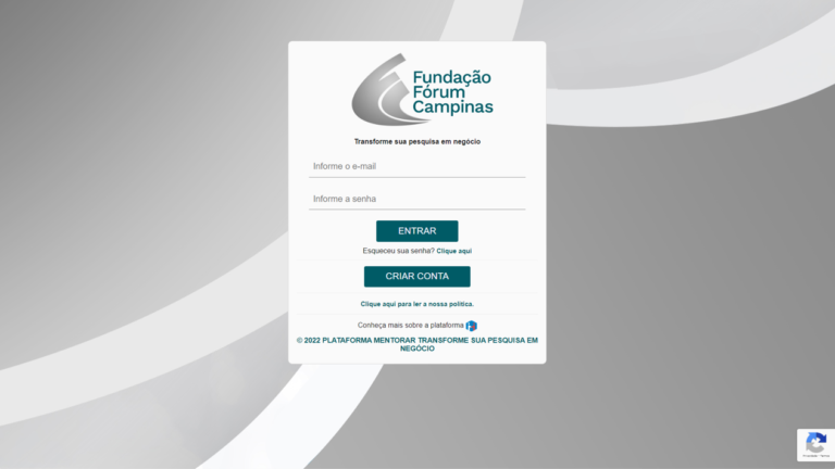 Programa Fundação Fórum Campinas